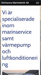 Mobile Screenshot of marinteknik.se