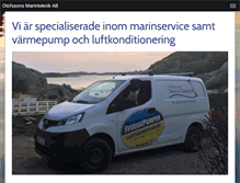 Tablet Screenshot of marinteknik.se